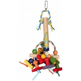 Дерев'яна іграшка для птахів TRIXIE, 31 см, середні папуги..